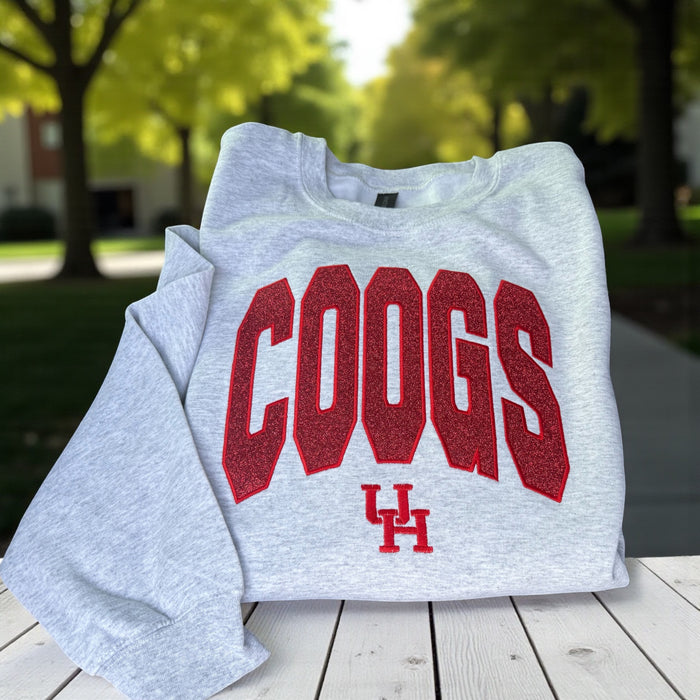 Coogs UH Embroidered Sweatshirt