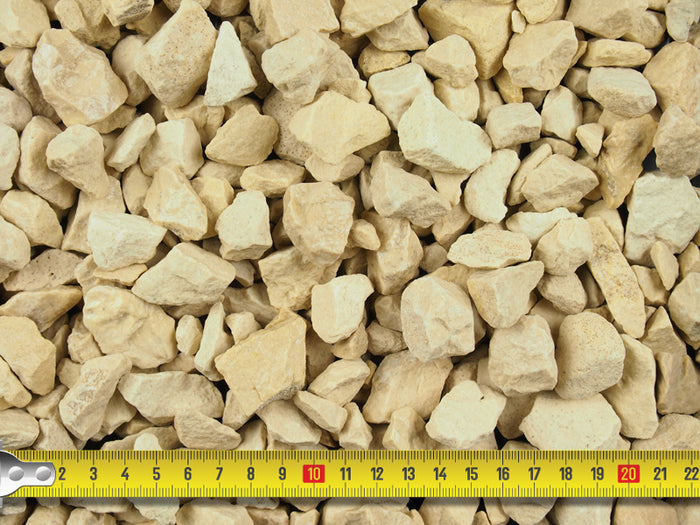 Cotswold buff chippings 20mm