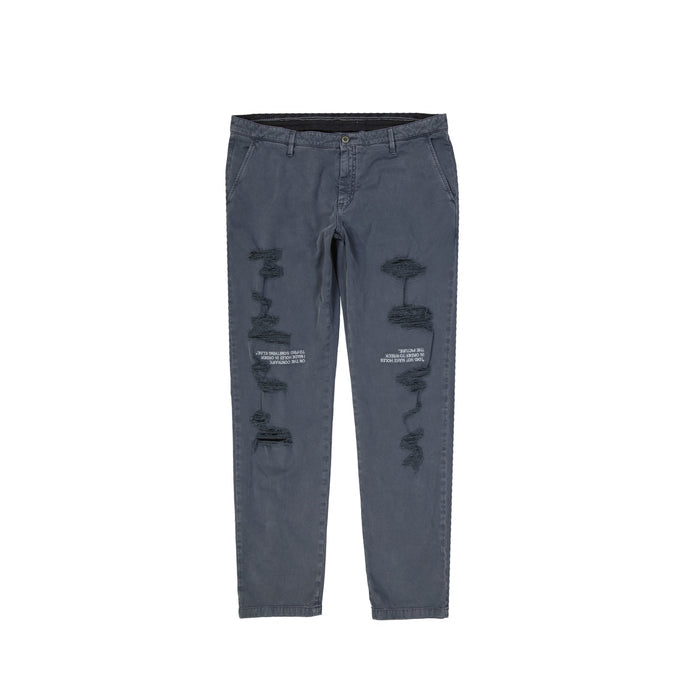 Off-White Cotton Denim Jeans