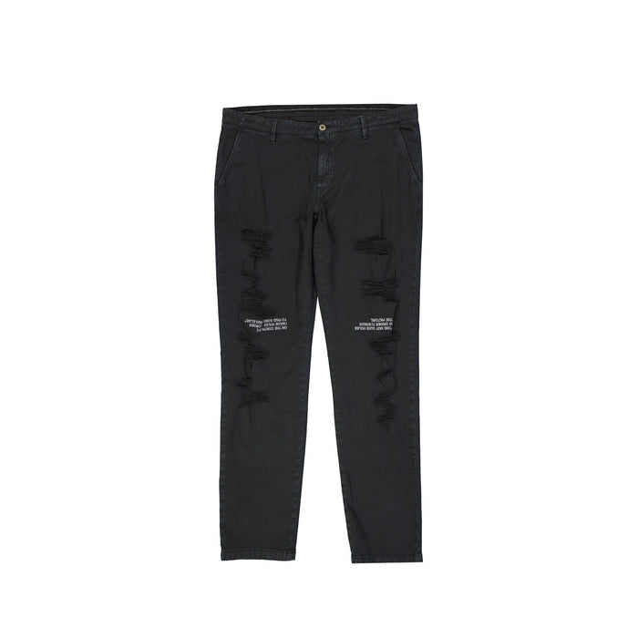 Off-White Cotton Jeans