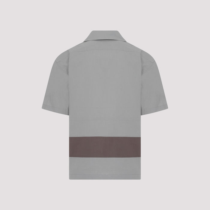 Craig Green Barrel Shirt - grey short-sleeved shirt for men - view 2
