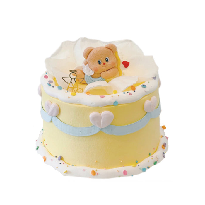 VaVa Designer Cakes Cupid Bear Dream Cake – Sweet Blessings for Every Celebration