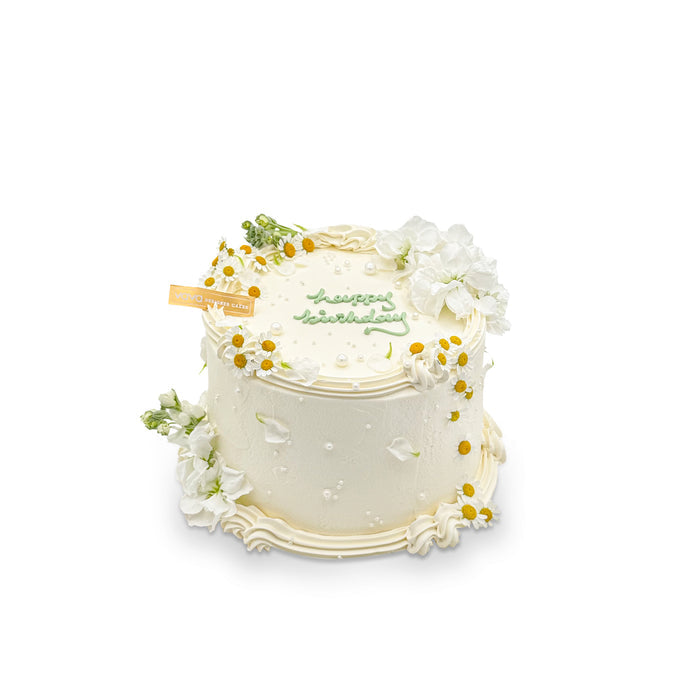 VaVa Designer Cakes Daisy Garden Chiffon Cake - For Heartfelt Celebrations