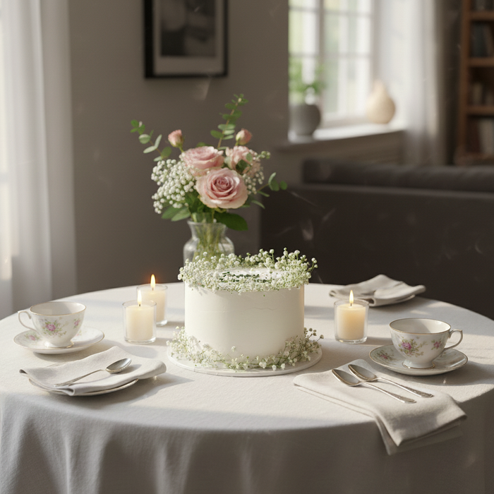 VaVa Designer Cakes Day Fantasy Anniversary Cake – A Dreamy Celebration of Love