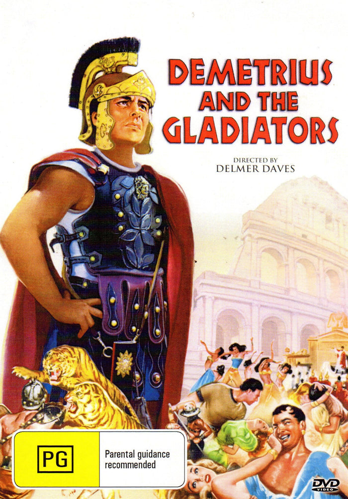Demetrius and the Gladiators DVD