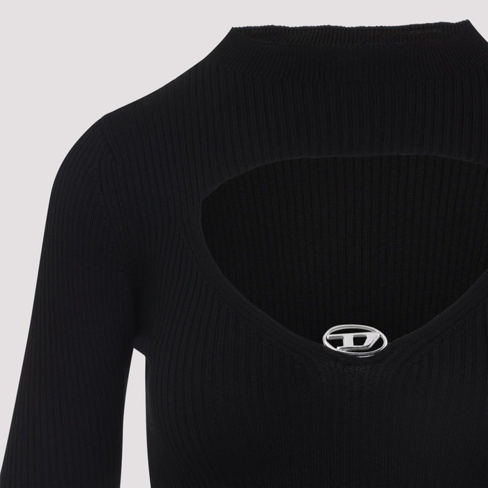 Diesel M-Olina Top - black top for women - view 3