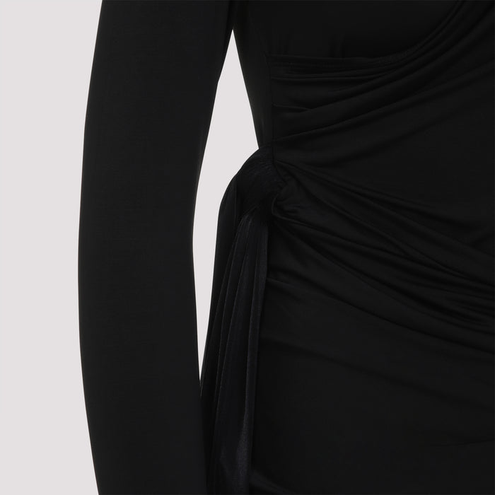 Diesel T-Crissy-Plain Top - black top for women - view 4