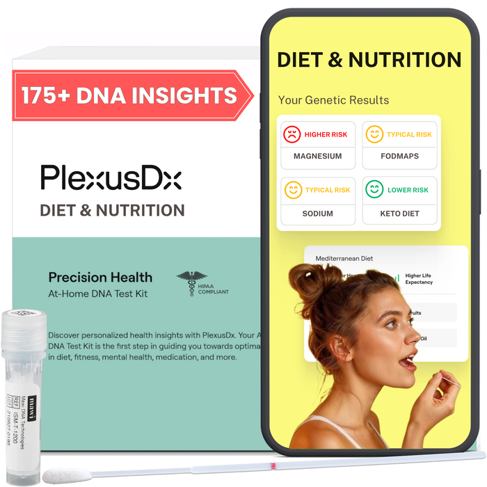 PlexusDx Diet and Nutrition Genetic Report with personalized insights and recommendations