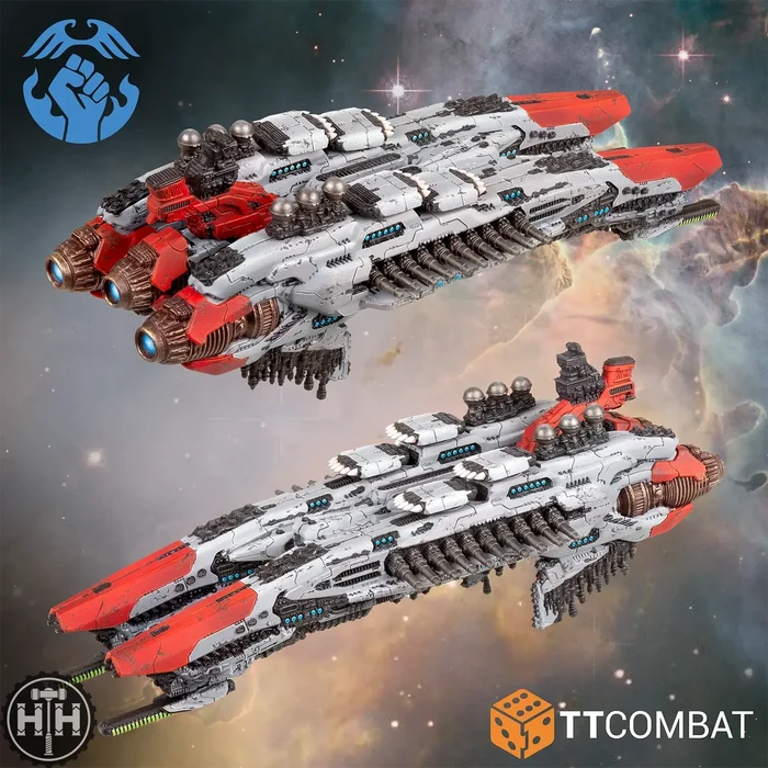 Dropfleet Commander: Resistance Battleship (2025) Dropfleet Commander TTCombat