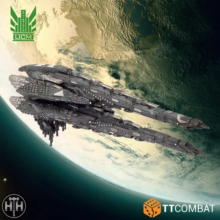 Dropfleet Commander: UCM Dreadnought (2025) Dropfleet Commander TTCombat