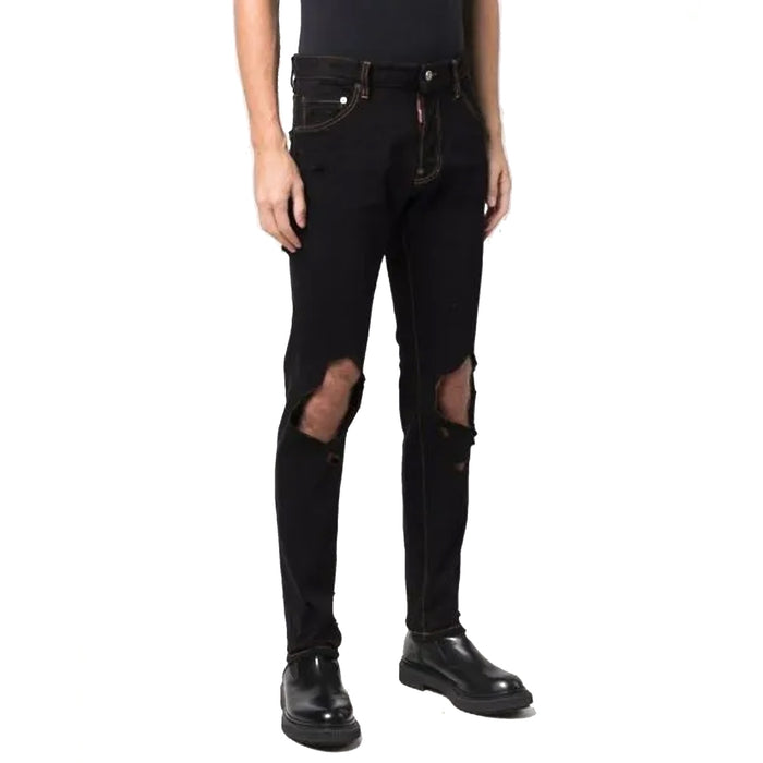 Dsquared2 Cotton Denim Jeans