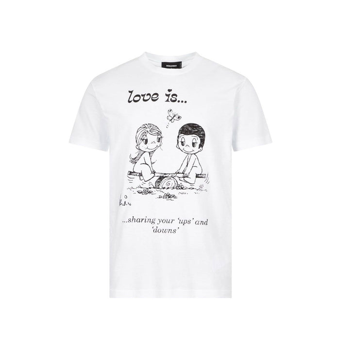 Dsquared2 Cotton T-Shirt - MEN CLOTHING - Dsquared2 - T.Luxy