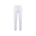 Dsquared2 White Bull Cotton Denim Jeans