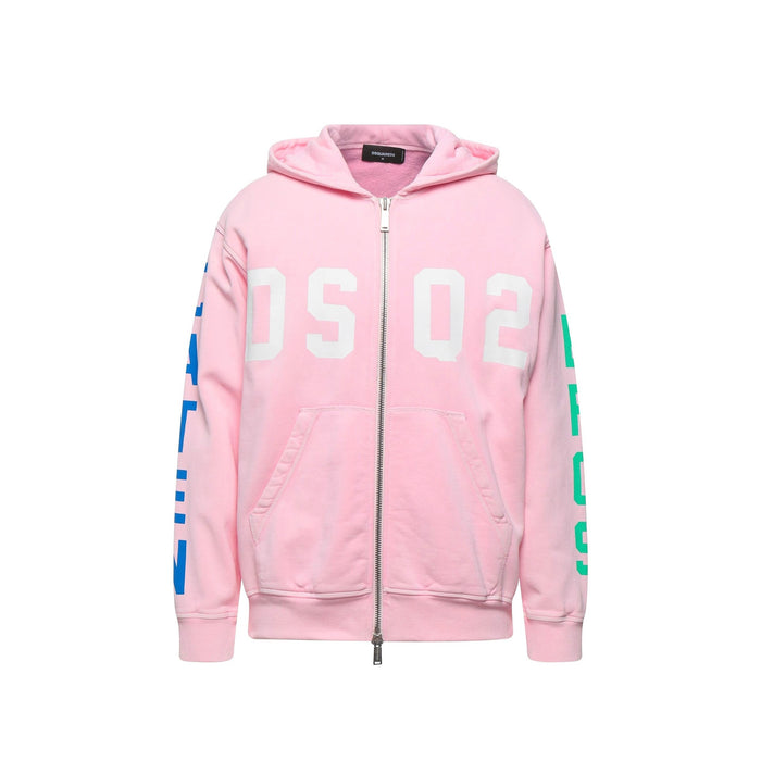 Dsquared2 Zip-Up Hooded Sweatshirt