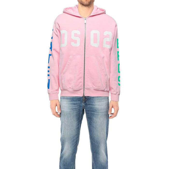 Dsquared2 Zip-Up Hooded Sweatshirt