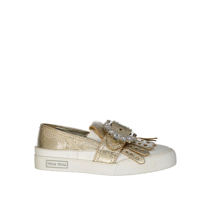 Miu Miu Embellished Sneakers