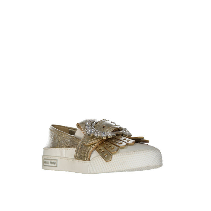 Miu Miu Embellished Sneakers