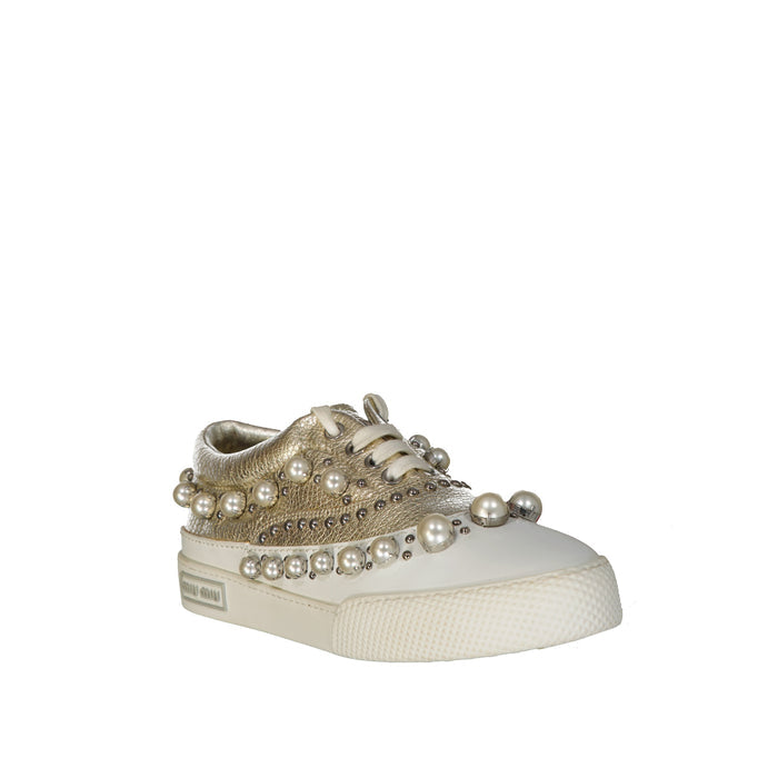 Miu Miu Embellished Sneakers