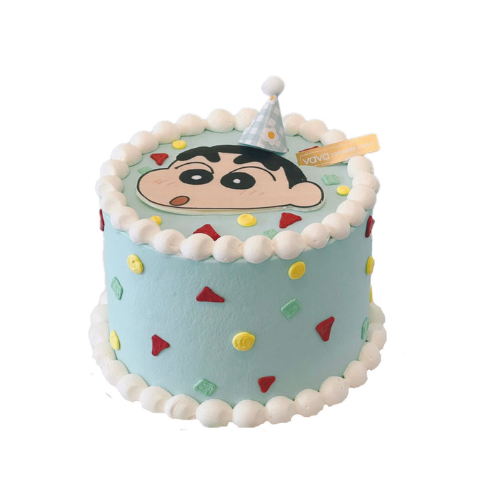 VaVa Designer Cakes EP Crayon Shinchan Chiffon Cake – A Playful Pop of Color and Fun