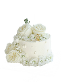 VaVa Designer Cakes Eternal White Blossom Chiffon Cake – A Timeless Expression of Elegance
