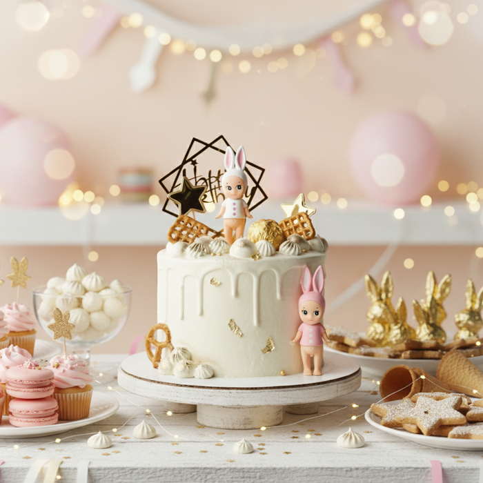 VaVa Designer Cakes Euphoric Angel Bunny Wonderland Cake – Whimsical Elegance in Every Bite