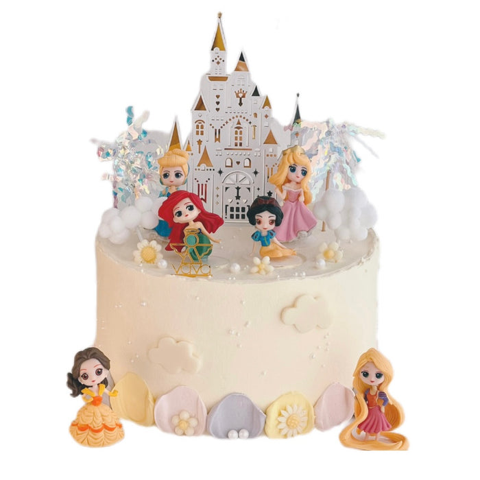 VaVa Designer Cakes Fairy Tale Princess Castle Chiffon Cake – A Royal Dream Come True