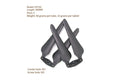 Foldable carbon plastic composite propeller for multi rotors