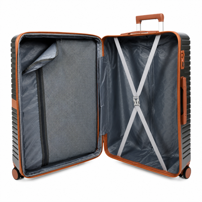Full Set Hard Shell Suitcase | ABS | TSA Lock | Silverhand Stormcloud