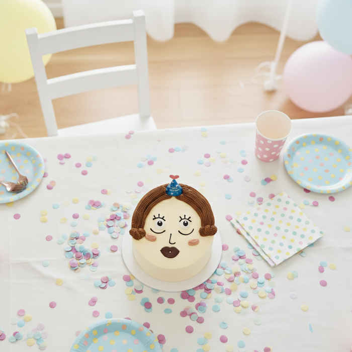VaVa Designer Cakes Funny Doll Cake – A Whimsical Birthday Delight
