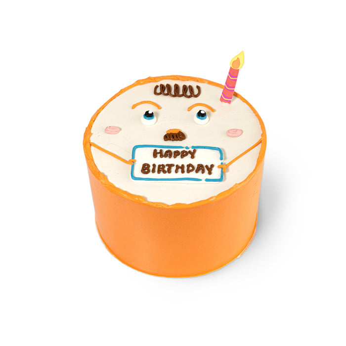 VaVa Designer Cakes Funny Guy Cake – A Playful Twist on Birthday Cheer