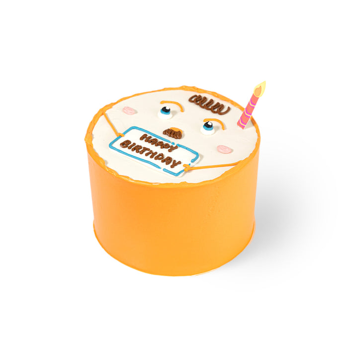 VaVa Designer Cakes Funny Guy Cake – A Playful Twist on Birthday Cheer