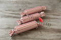 Oversized red and white lollipop prop for Christmas and cake smash photography
