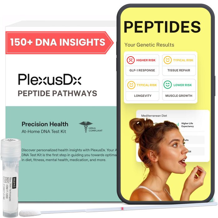 Precision Peptide Genetic Test - at-home peptide genetics test from PlexusDx