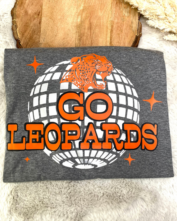 Go Leopards Disco Tee