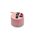 VaVa Designer Cakes Good Luck Message Chiffon Cake – Minimal Pink with Calligraphy