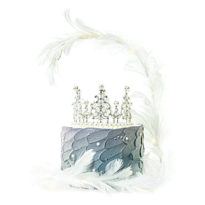 VaVa Designer Cakes Guardian Angel Chiffon Cake – A Heavenly Crown of Love and Grace