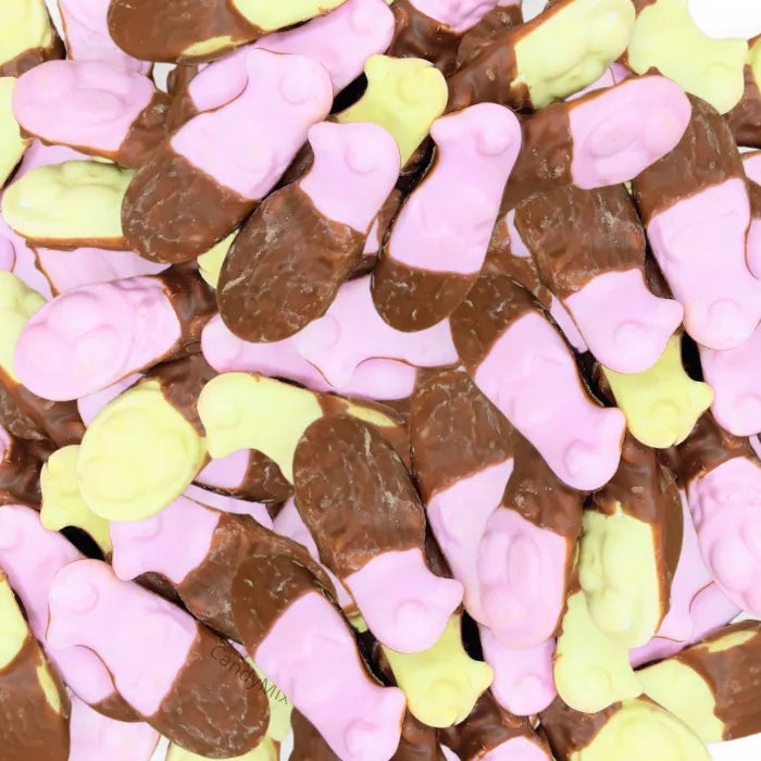 🍫 Guimauves Mi-Enrobées de Chocolat Lait Spécial Pâques