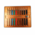 Handmade Solid Hardwood Watch Strap Display & Organizer | My Strap Closet