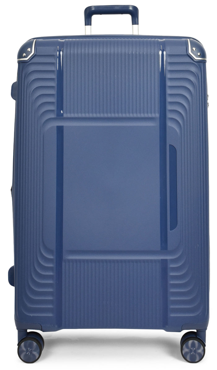 Hard-Shell Expandable Luggage Set – Jenkins Blue Full Set of 3 (S+M+L)
