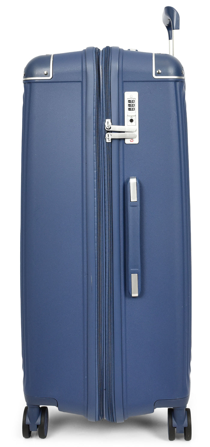 Hard-Shell Expandable Luggage Set – Jenkins Blue Full Set of 3 (S+M+L)