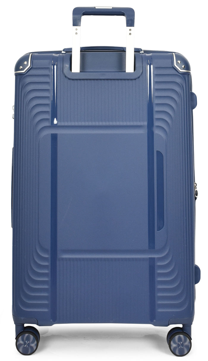 Hard-Shell Expandable Luggage Set – Jenkins Blue Full Set of 3 (S+M+L)