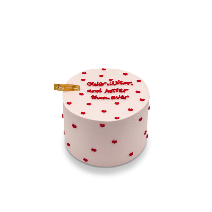 VaVa Designer Cakes Heartfelt Birthday Cake – Sweet, Playful & Perfectly Charming