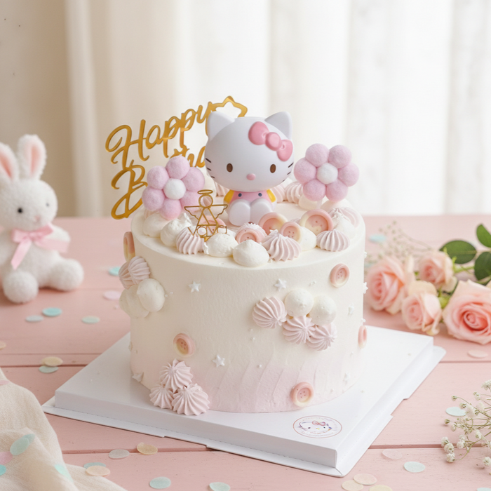 VaVa Designer Cakes Hello Kitty Chiffon Cake – A Whimsical Touch of Sweet Charm