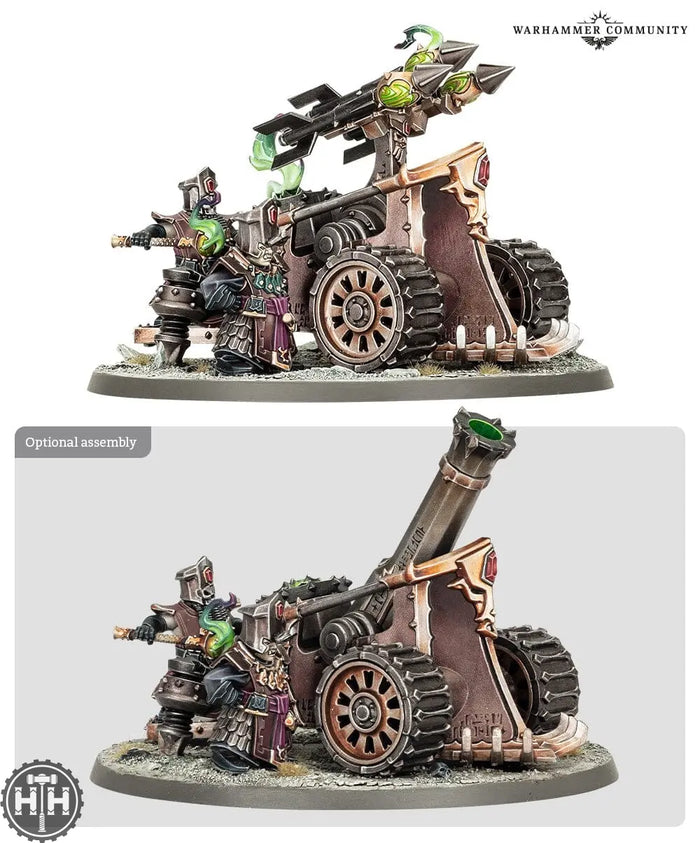 Helsmiths Of Hashut: Deathshrieker Rocket Battery Helsmiths of Hashut Games Workshop