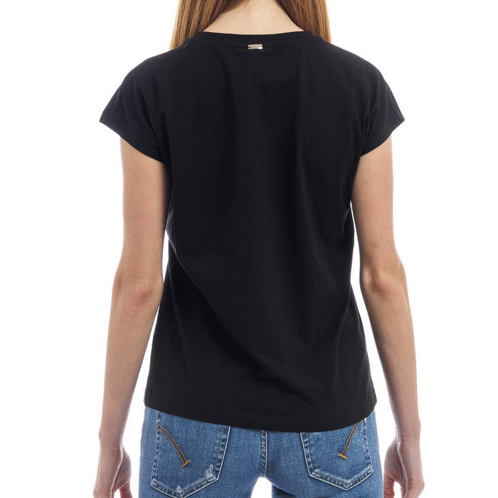 Herno Crystal-Embellished Logo T-shirt