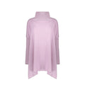Herno high-collar Asymmetric Poncho