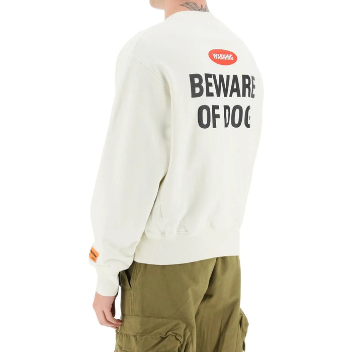 Heron Preston Beware Of Dog Cotton Sweatshirt