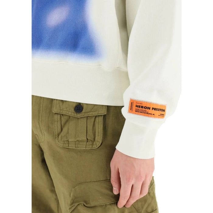 Heron Preston Beware Of Dog Cotton Sweatshirt