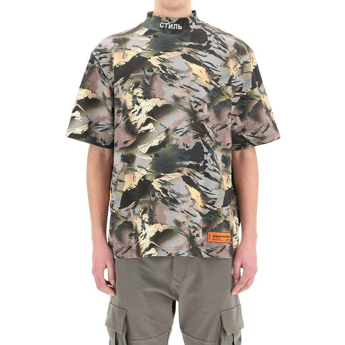 Heron Preston Camouflage Print T-shirt - MEN CLOTHING - HERON PRESTON - T.Luxy