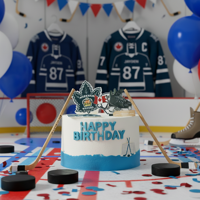 VaVa Designer Cakes Hockey Dream Cake – Celebrate Like a Champion